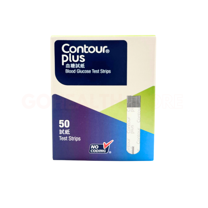 Contour Plus 血糖測試紙 50 PCS 原裝香港行貨