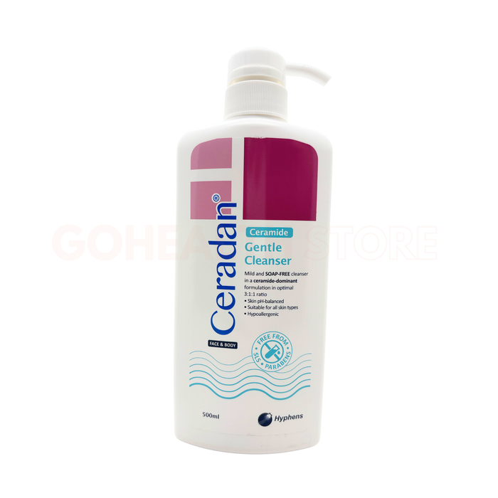 Ceradan® Ceramide Moisturising Wash 保濕潔面沐浴露 500ml