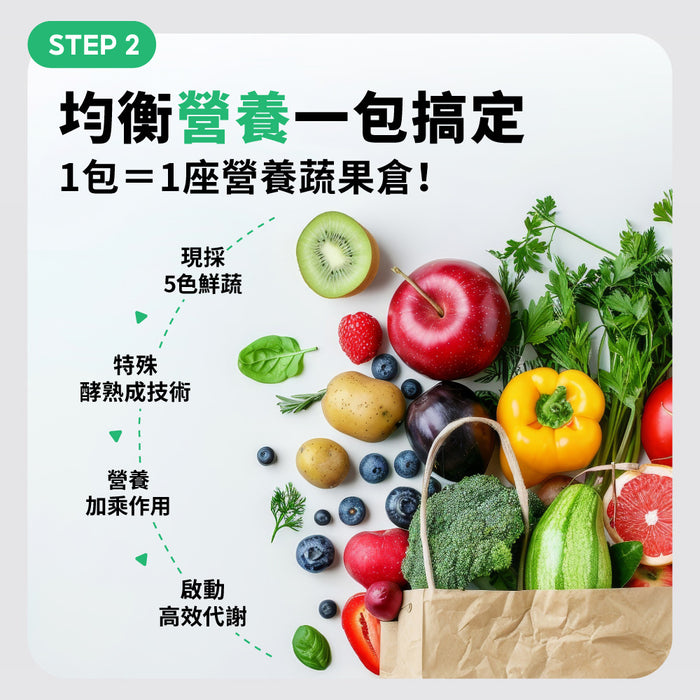 達摩本草綜合消化酵素-新版配方(30顆/包)