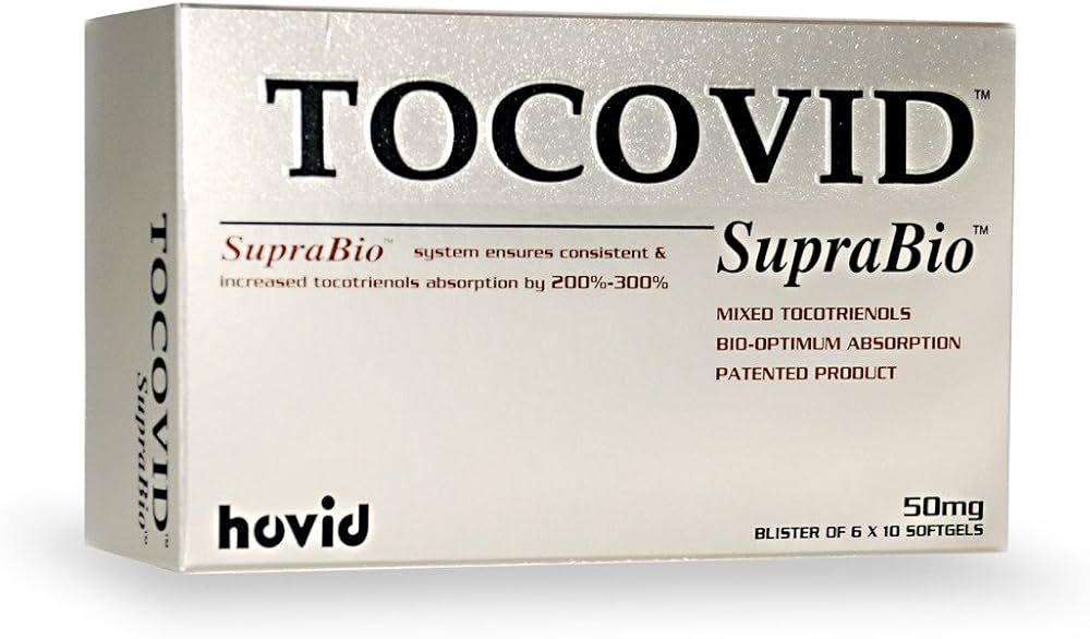 Tocovid™ SupraBio™ 棕櫚生育三烯醇-T3 (50mg)  6 x 10 Softgets