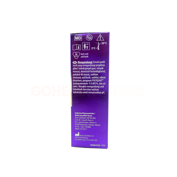 Systane 適然 Complete 全效滋潤眼藥水 10ML 含 - 0.001%防腐劑POLYQUAD™