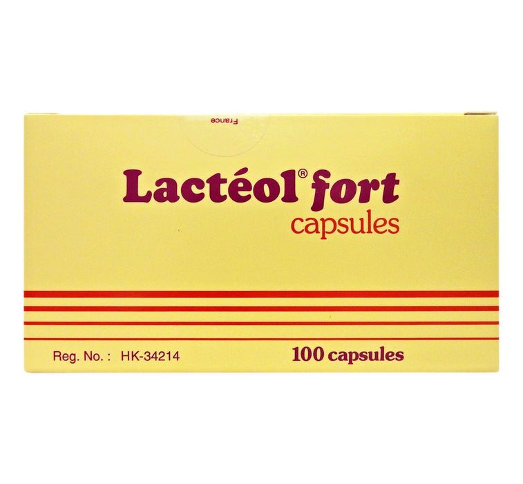 Lactéol Fort 力多爾  特效止瀉膠囊 100粒裝 HK-34214