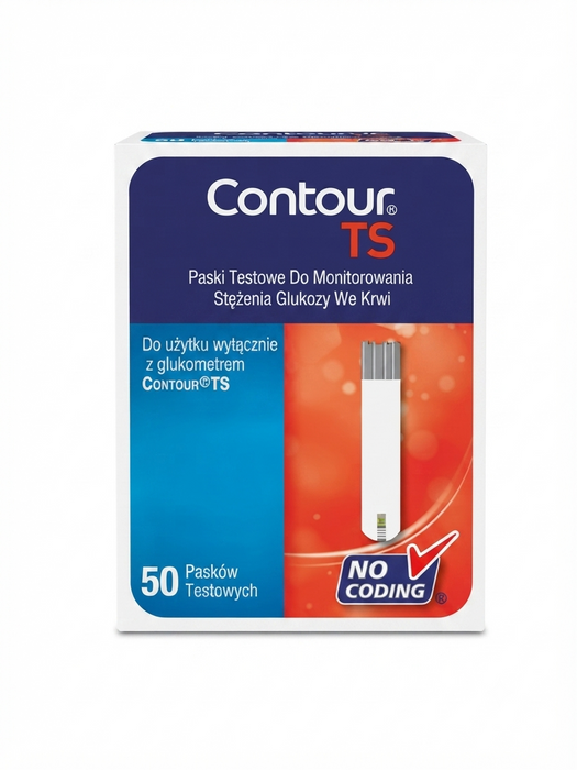 Contour TS 血糖試紙 50張 (平行進口) 日本製造