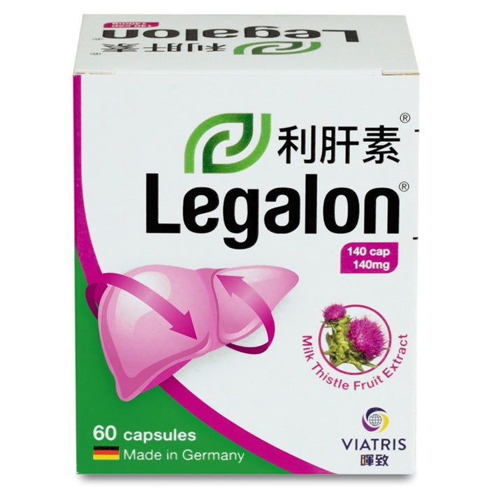 利肝素 Legalon 140mg 60Capsules