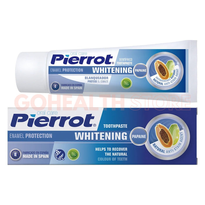 Pierrot 貝潔得 木瓜亮白去漬牙膏 75ml