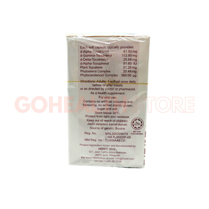 HOVID TOCOVID SupraBio 棕櫚生育三烯醇 -T3 200mg 30粒