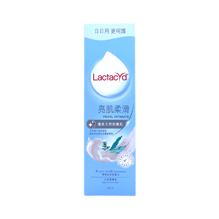 Lactacyd 美白柔滑 女性潔膚液 250ml (Whitening)(新舊包裝隨機發送)