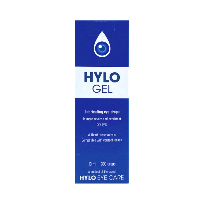 歐洲版 HYLO Gel 潤眼凝膠 眼藥水 10 mL
