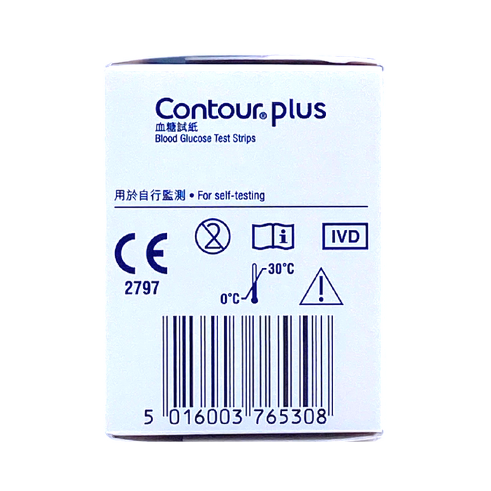 Contour Plus 血糖測試紙 50 PCS