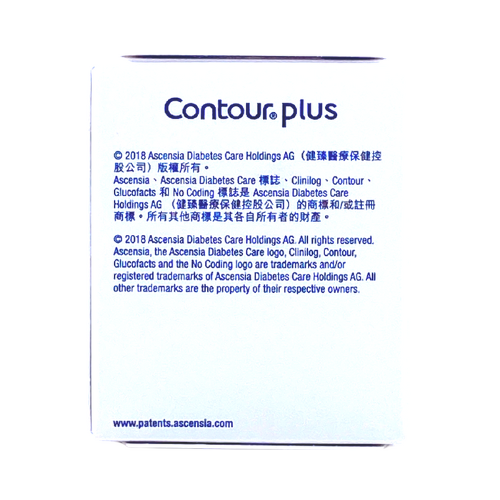 Contour Plus 血糖測試紙 50 PCS