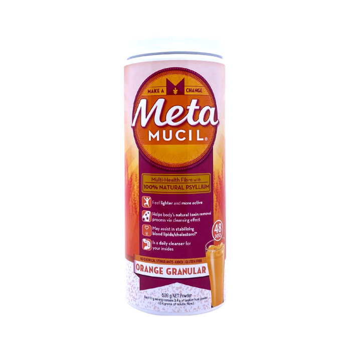 Metamucil 美達施天然纖維素 (粗顆粒橙味) 528g 48次劑量