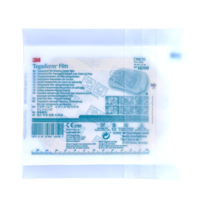 【10片裝】3M™ 美膚貼™ Tegaderm™ 防水透氣透明敷料 (10x12厘米), 1626W 10片裝