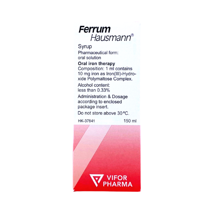 Ferrum Hausmann 補鐵糖漿 10 MG 150 ML
