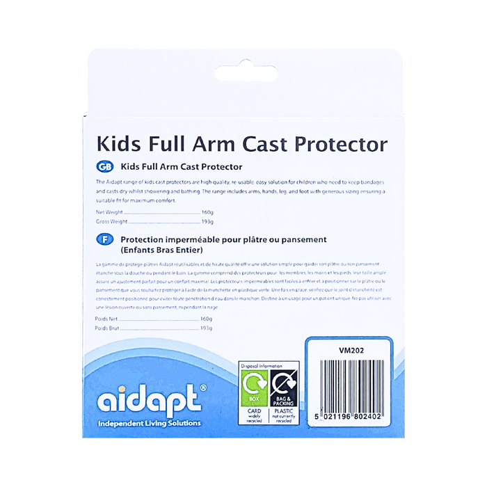 Aidapt Kids Full Arm Cast Protector
