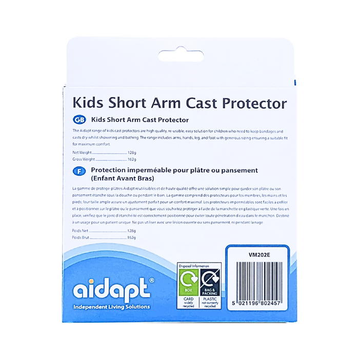 Aidapt Kids Short Arm Cast Protector