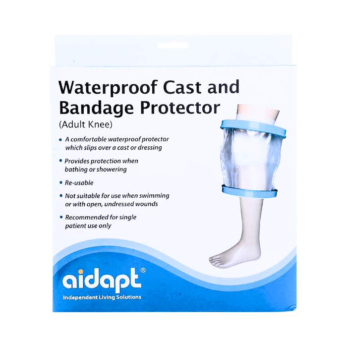 Aidapt Waterproof Cast and Bandage Protector (Adult Knee)